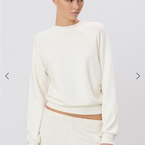 ETERNE SHRUNKEN RAGLAN SWEATSHIRT M